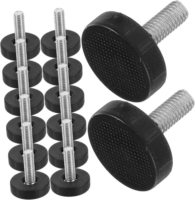 48Pcs Adjustable Furniture Levelers Threaded Screw Slip Pads For Tables Chairs Cabinets - Image 1